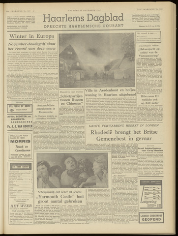 Haarlem's Dagblad 1965-11-15