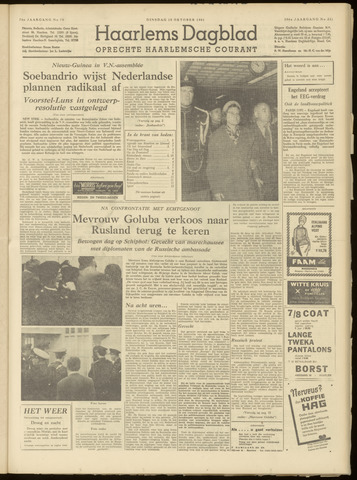 Haarlem's Dagblad 1961-10-10