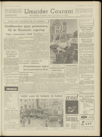 IJmuider Courant 1968-06-13