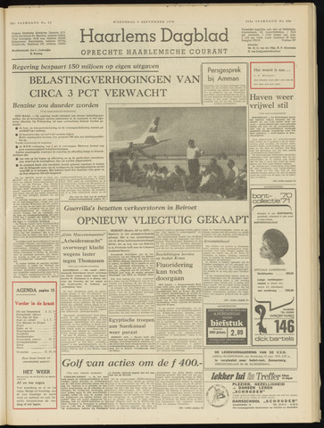Haarlem's Dagblad 1970-09-09