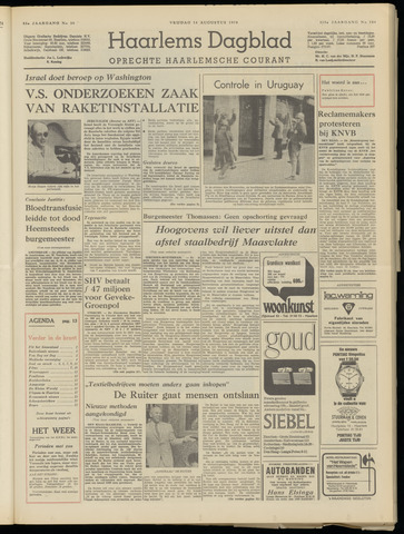 Haarlem's Dagblad 1970-08-14