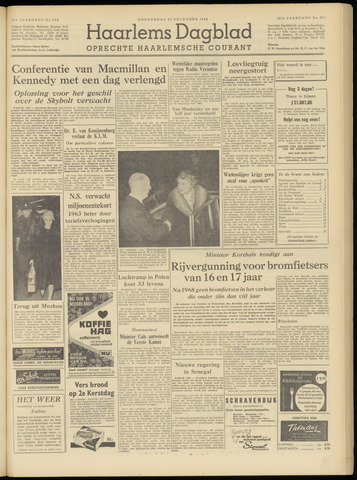Haarlem's Dagblad 1962-12-20