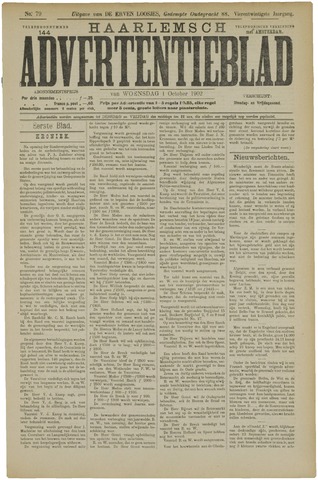 Haarlemsch Advertentieblad 1902-10-01