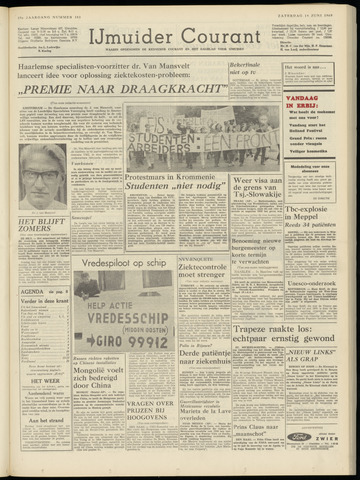IJmuider Courant 1969-06-14