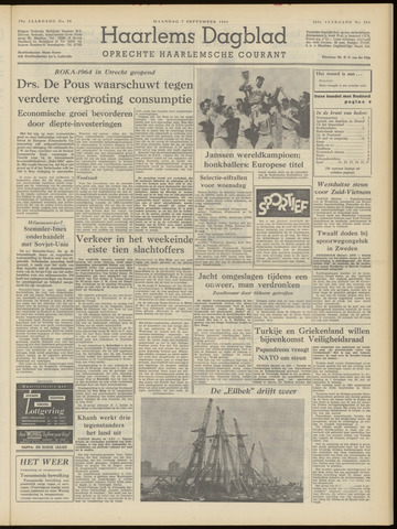 Haarlem's Dagblad 1964-09-07