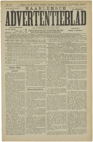 Haarlemsch Advertentieblad 1899-04-26