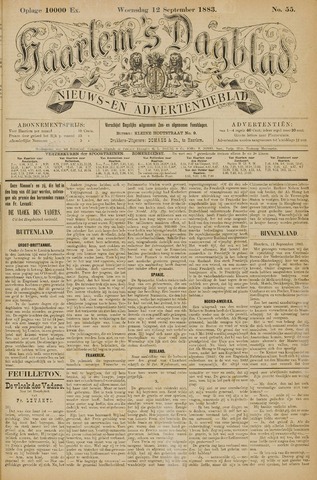 Haarlem's Dagblad 1883-09-12