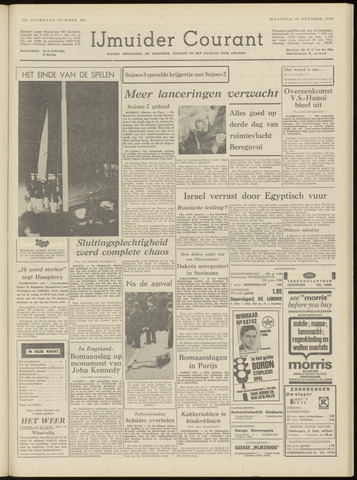 IJmuider Courant 1968-10-28