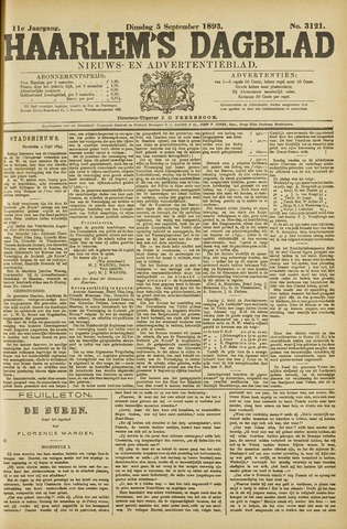 Haarlem's Dagblad 1893-09-05