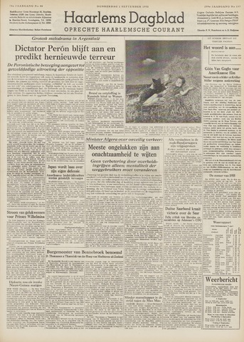 Haarlem's Dagblad 1955-09-01