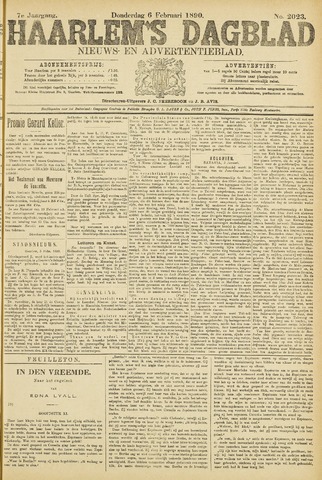 Haarlem's Dagblad 1890-02-06