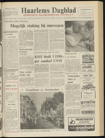 Haarlem's Dagblad 1973-07-11