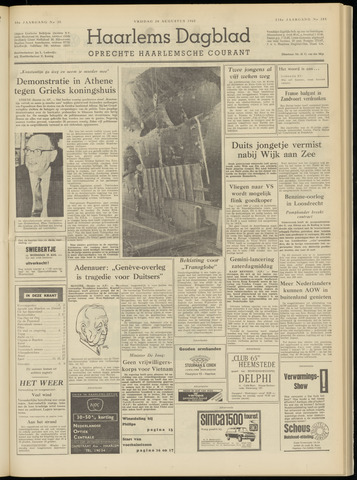 Haarlem's Dagblad 1965-08-20
