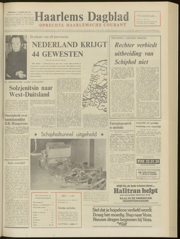 Haarlem's Dagblad 1974-02-13