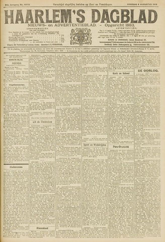Haarlem's Dagblad 1916-08-08