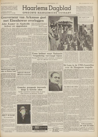Haarlem's Dagblad 1957-09-12