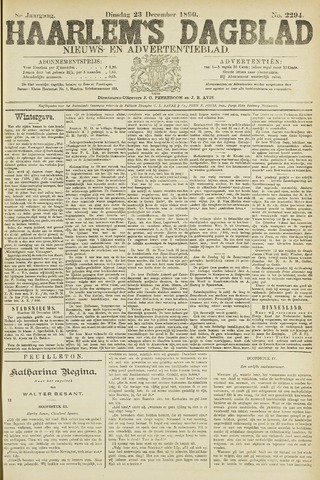 Haarlem's Dagblad 1890-12-23