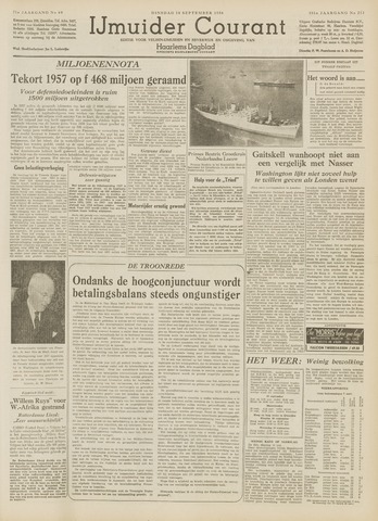 IJmuider Courant 1956-09-18