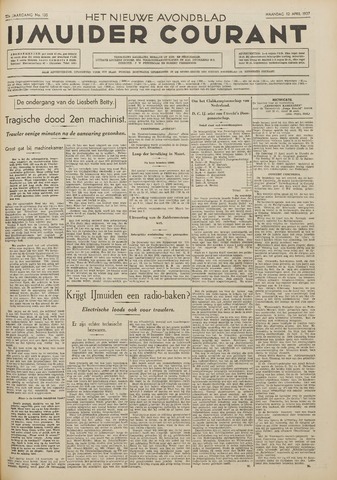 IJmuider Courant 1937-04-12