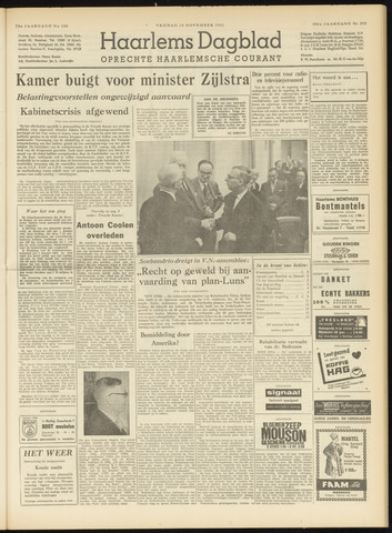 Haarlem's Dagblad 1961-11-10