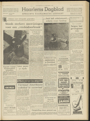 Haarlem's Dagblad 1968-10-24