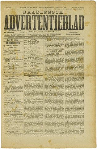 Haarlemsch Advertentieblad 1887-11-19