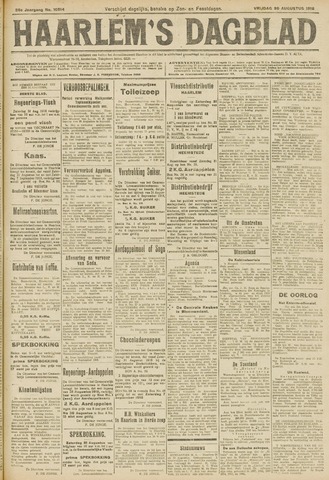 Haarlem's Dagblad 1918-08-30