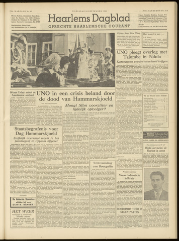Haarlem's Dagblad 1961-09-20