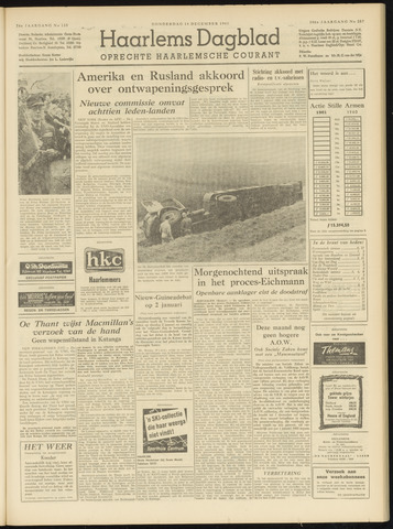 Haarlem's Dagblad 1961-12-14