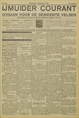 IJmuider Courant 1917-09-05