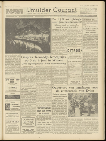 IJmuider Courant 1961-05-20