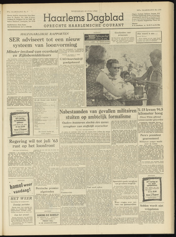 Haarlem's Dagblad 1962-07-18
