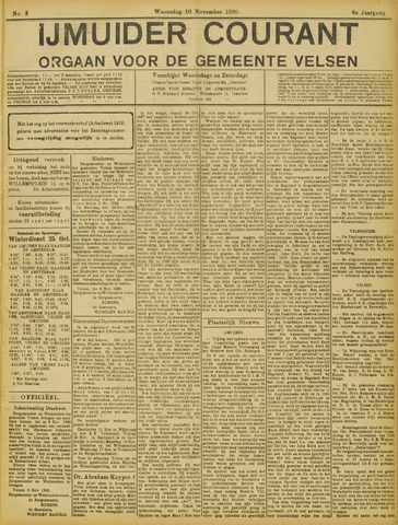 IJmuider Courant 1920-11-10