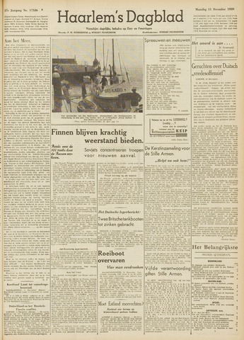Haarlem's Dagblad 1939-12-11