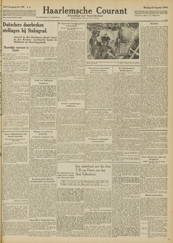 Haarlemsche Courant 1942-08-25