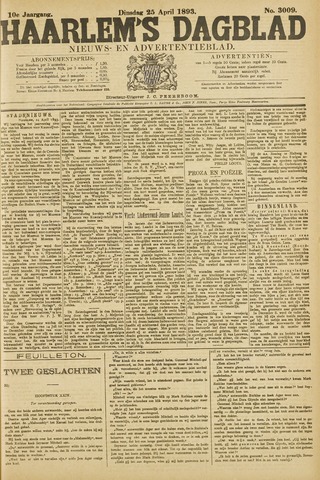 Haarlem's Dagblad 1893-04-25