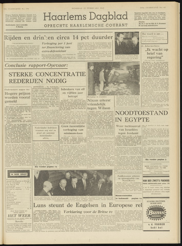 Haarlem's Dagblad 1969-02-25
