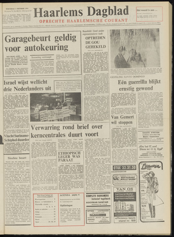 Haarlem's Dagblad 1974-10-02