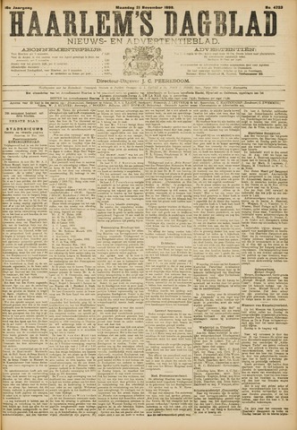 Haarlem's Dagblad 1898-11-21