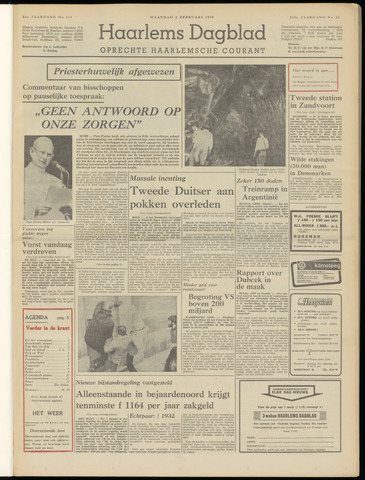 Haarlem's Dagblad 1970-02-02
