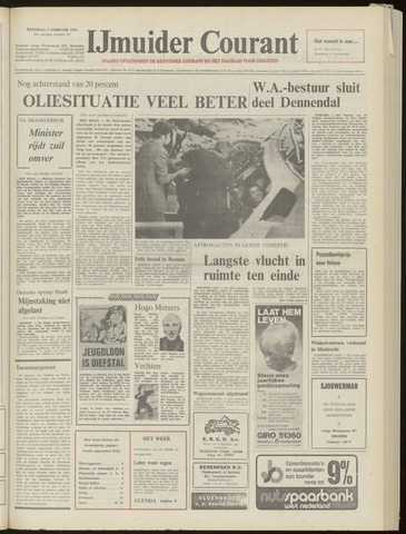 IJmuider Courant 1974-02-09