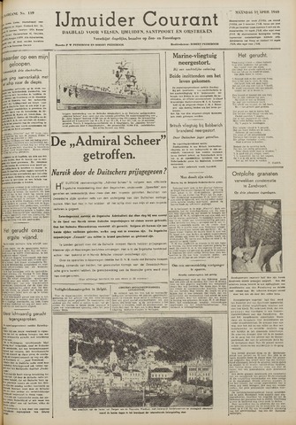 IJmuider Courant 1940-04-15