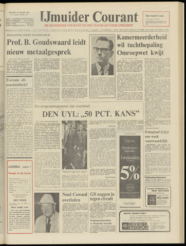 IJmuider Courant 1973-03-27