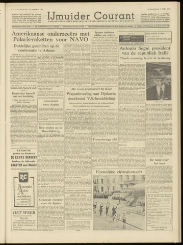 IJmuider Courant 1962-05-07