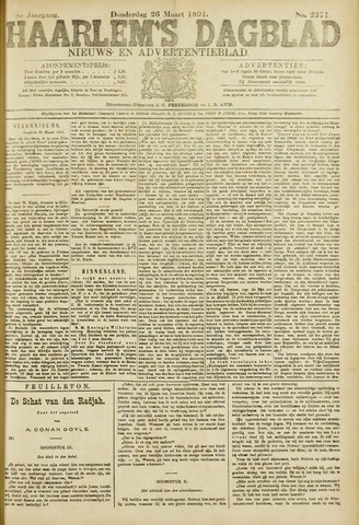 Haarlem's Dagblad 1891-03-26