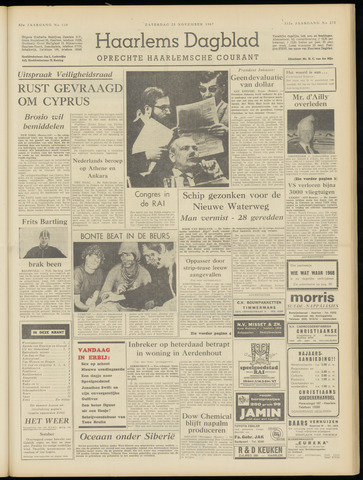 Haarlem's Dagblad 1967-11-25