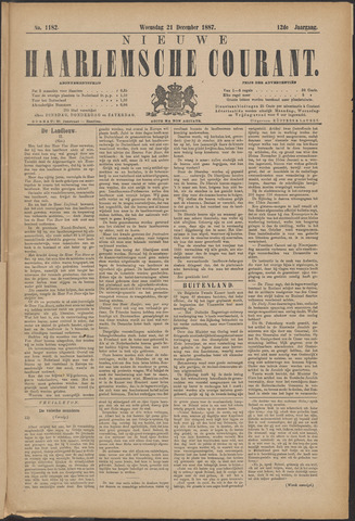 Nieuwe Haarlemsche Courant 1887-12-21