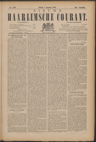 Nieuwe Haarlemsche Courant 1887-08-07
