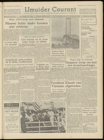 IJmuider Courant 1964-08-25
