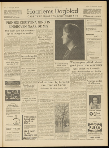 Haarlem's Dagblad 1964-04-22
